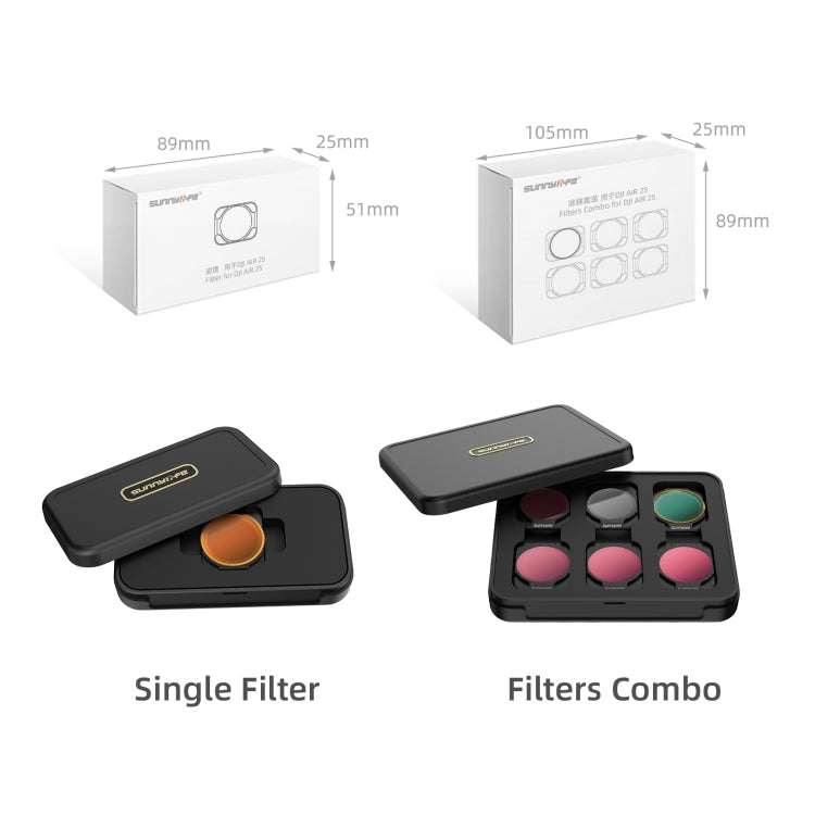 Sunnylife A2S-FI9343 ND16PL Lens Filter for DJI Air 2S - Lens Filter by Sunnylife | Online Shopping South Africa | PMC TechLife | Buy Now Pay Later Mobicred