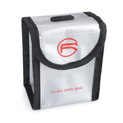 RCSTQ for DJI FPV Combo Battery Li-Po Safe Explosion-proof Storage Bag(Silver) - Case & Bags by RCSTQ | Online Shopping South Africa | PMC Jewellery | Buy Now Pay Later Mobicred