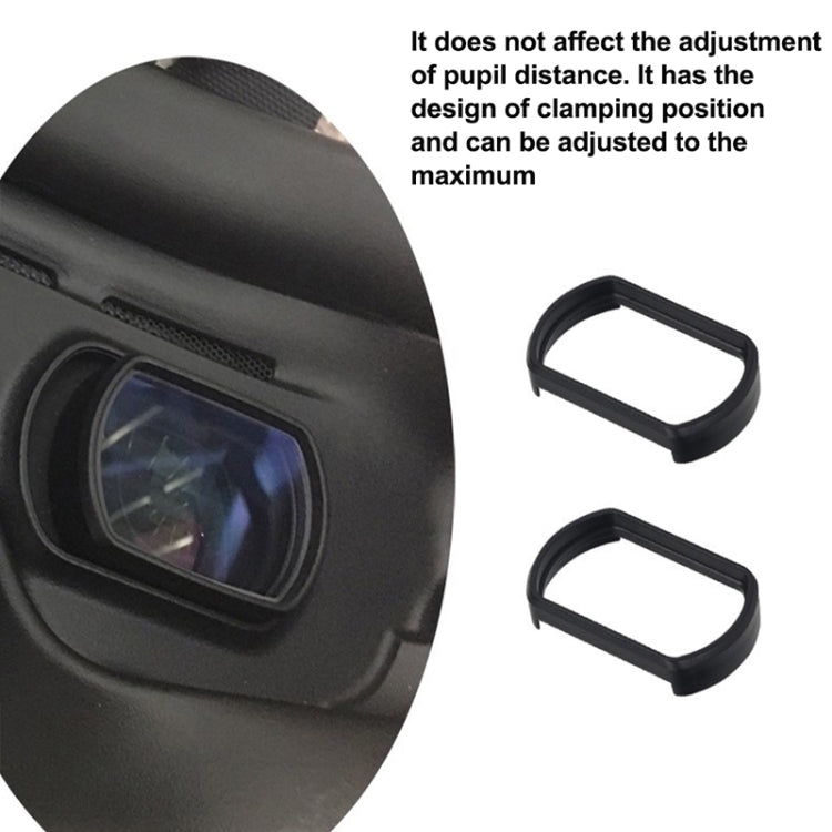 RCSTQ 2 PCS 300 Degree Myopia Glasses Lens Vision Correction Aspherical Lens for DJI FPV Goggles V2 - Lens Accessories by RCSTQ | Online Shopping South Africa | PMC Jewellery | Buy Now Pay Later Mobicred