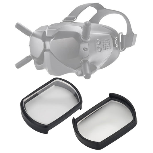 RCSTQ 2 PCS 400 Degree Myopia Glasses Lens Vision Correction Aspherical Lens for DJI FPV Goggles V2 - Lens Accessories by RCSTQ | Online Shopping South Africa | PMC Jewellery | Buy Now Pay Later Mobicred