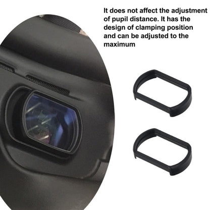 RCSTQ 2 PCS 450 Degree Myopia Glasses Lens Vision Correction Aspherical Lens for DJI FPV Goggles V2 - Lens Accessories by RCSTQ | Online Shopping South Africa | PMC Jewellery | Buy Now Pay Later Mobicred