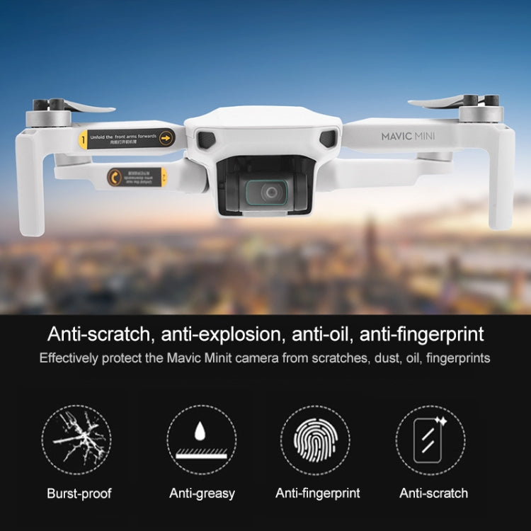 For DJI Mavic mini Explosion-proof Tempered Glass Drone Lens Film - Other by PMC TechLife | Online Shopping South Africa | PMC TechLife | Buy Now Pay Later Mobicred