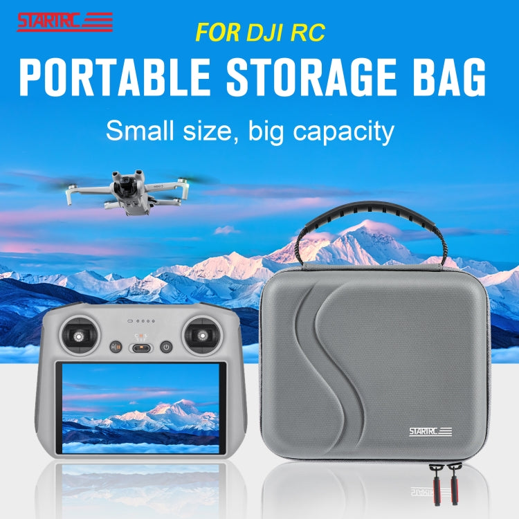 STARTRC Waterproof Shoulder Storage Bag Handbag for DJI Mini 3 Pro / Mavic 3 /  Air 2S / DJI RC (Grey) - Carry Cases & Bags by STARTRC | Online Shopping South Africa | PMC Jewellery | Buy Now Pay Later Mobicred