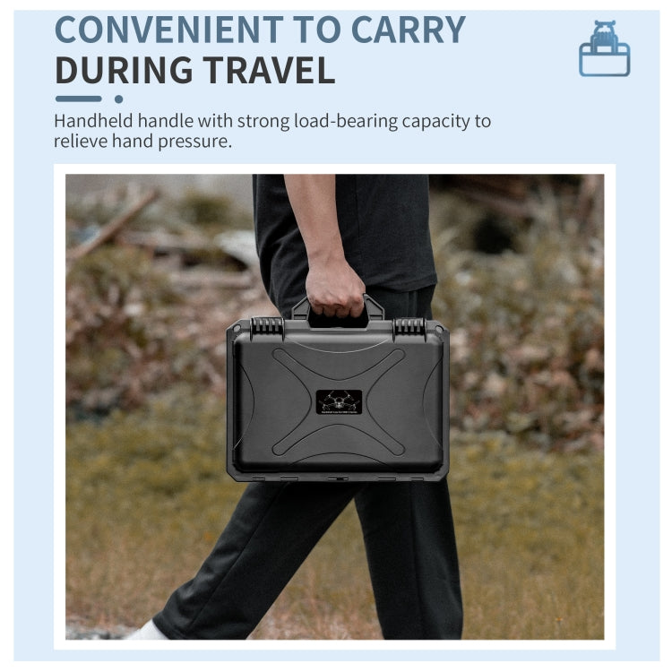 STARTRC ABS Waterproof Shockproof Suitcase Storage Box For DJI Mini 4 Series / Mini 3 Series / RC / RC-N1(Black) - Carry Cases & Bags by STARTRC | Online Shopping South Africa | PMC Jewellery | Buy Now Pay Later Mobicred