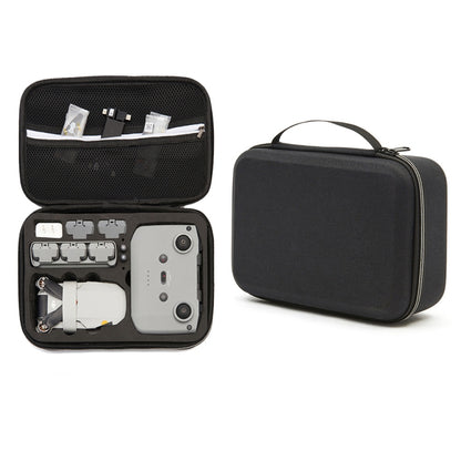 For DJI Mini 2 SE Shockproof Carrying Hard Case Storage Bag, Size: 21.5 x 29.5 x 10cm (Black Black) -  by PMC Jewellery | Online Shopping South Africa | PMC Jewellery | Buy Now Pay Later Mobicred