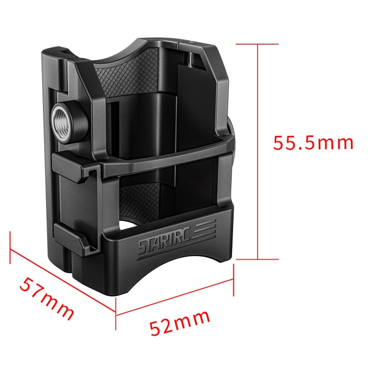 For DJI OSMO Pocket 3 STARTRC Multifunctional Fixed Mount Expansion Adapter Bracket (Black) - Mount & Holder by STARTRC | Online Shopping South Africa | PMC Jewellery | Buy Now Pay Later Mobicred