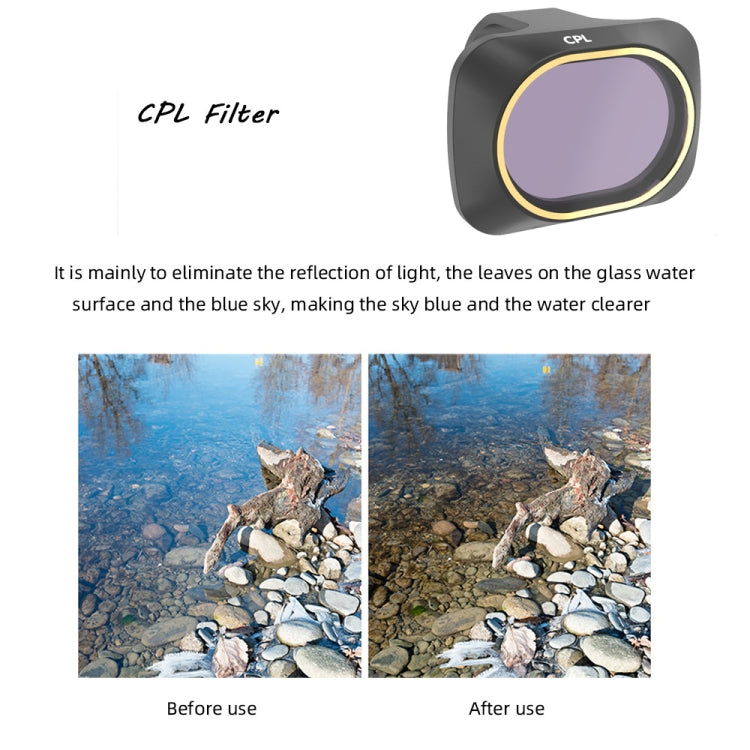 JSR Drone 6 in 1 UV+CPL+ND4+ND8+ND16+ND32 Lens Filter for DJI MAVIC mini - Lens Filter by JSR | Online Shopping South Africa | PMC Jewellery | Buy Now Pay Later Mobicred