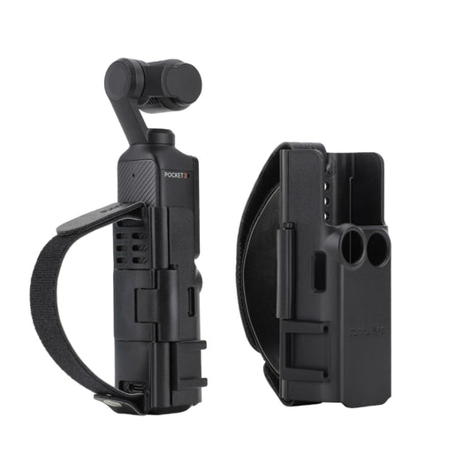 For DJI OSMO Pocket 3 Sunnylife Hand Band Protective Frame Cold Shoe Extension Handle Cover (Black) - Mount & Holder by Sunnylife | Online Shopping South Africa | PMC Jewellery | Buy Now Pay Later Mobicred