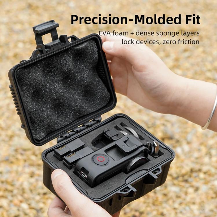 For DJI OSMO Action 5 Pro / 4 / 3 Camera Hard Storage Box Bag Protective Case (Black) - free shipping - PMC TechLife - Order now!