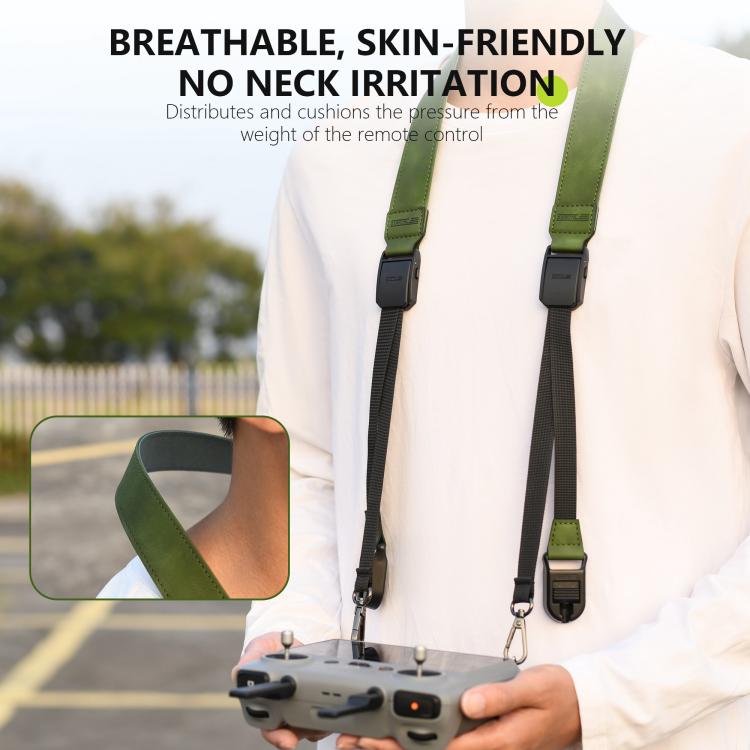 For DJI RC / RC 2 / RC Pro STARTRC QuickLink Double-Ended Neck Strap (Green) - free shipping - PMC TechLife - Order now!