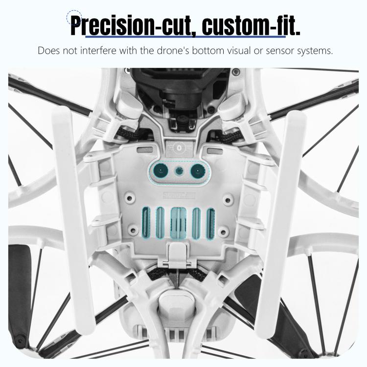 For DJI Flip STARTRC Folding Anti-fall Anti-dirt Heightened Landing Gear Training Rack (Grey) - free shipping - PMc TechLife - Order now!