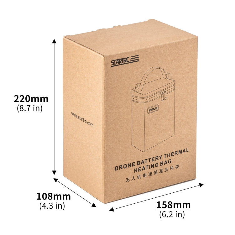 STARTRC V2 Battery Constant Temperature Heating Bag For DJI Drone Battery (Black) - free shipping - PMC TechLife - Order now!