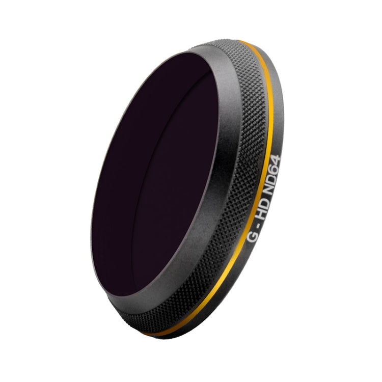 PGYTECH X4S-HD ND64 Gold-edge Lens Filter for DJI Inspire 2 / X4S Gimbal Camera Drone Accessories -  by PGYTECH | Online Shopping South Africa | PMC Jewellery | Buy Now Pay Later Mobicred