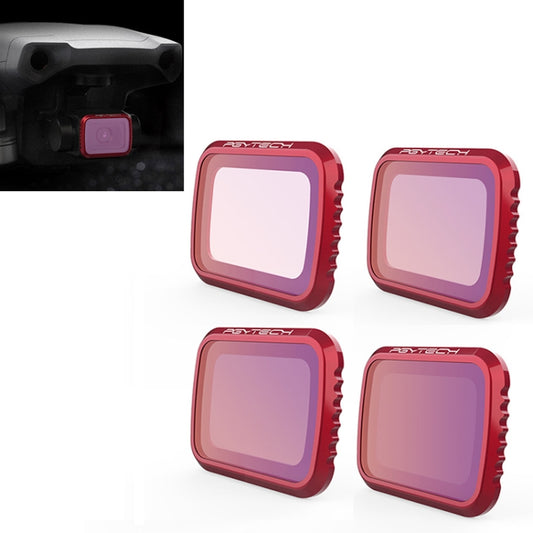 4 PCS PGYTECH P-16A-034 ND8 / 16 / 32 / 64 Lens Filter for DJI Mavic Air 2 Drone Accessories - Lens Filter by PGYTECH | Online Shopping South Africa | PMC Jewellery | Buy Now Pay Later Mobicred