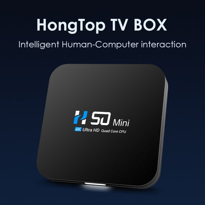 H50 Mini 4K Smart Network TV Box, Android 10.0, RK3318 Quad Core, 2GB+32GB, AU Plug - RK3318 by PMC Jewellery | Online Shopping South Africa | PMC Jewellery | Buy Now Pay Later Mobicred