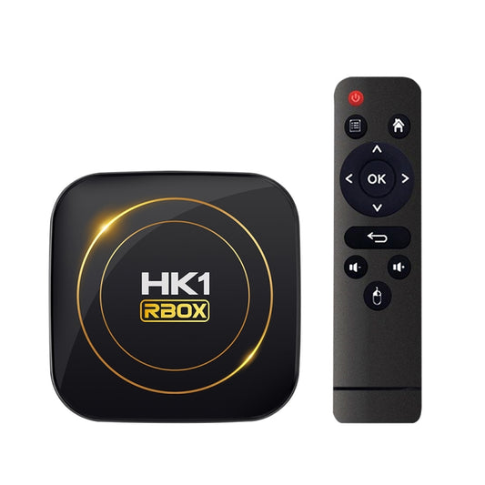 HK1 RBOX-H8S 4K Ultra HD Android 12.0 Smart TV Box with Remote Control, Allwinner H618 Quad-Core, 4GB+64GB(AU Plug) - Others by PMC Jewellery | Online Shopping South Africa | PMC Jewellery | Buy Now Pay Later Mobicred