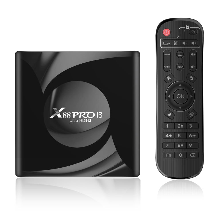 X88 Pro 13 Android 13.0 Smart TV Box with Remote Control, RK3528 Quad-Core, 4G+64GB (EU Plug) - Others by PMC TechLife | Online Shopping South Africa | PMC TechLife | Buy Now Pay Later Mobicred