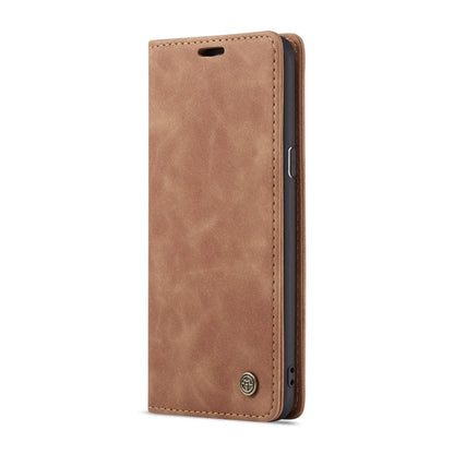 CaseMe-013 Multifunctional Retro Frosted Horizontal Flip Leather Case with Card Slot & Holder & Wallet for Galaxy S9 Plus(Brown) - Galaxy Phone Cases by CaseMe | Online Shopping South Africa | PMC Jewellery | Buy Now Pay Later Mobicred