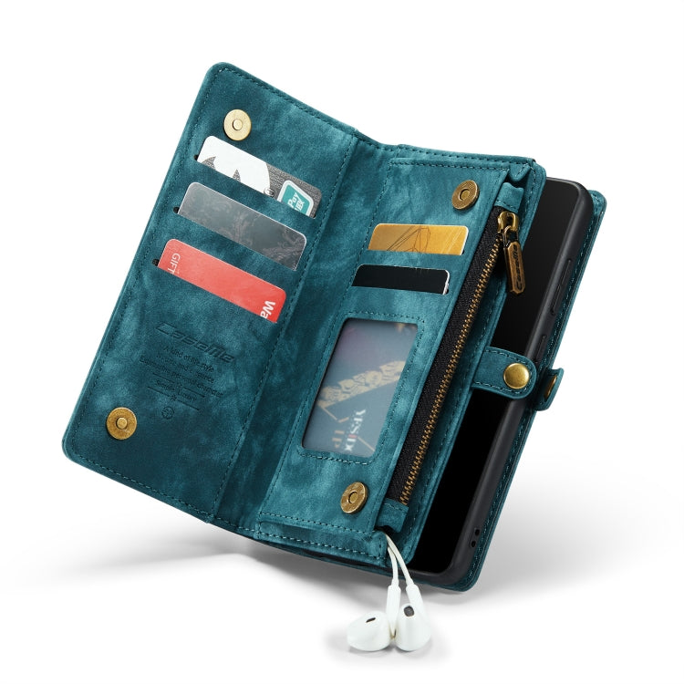 CaseMe-008 For Samaung Galaxy A30S／A50S／A50 Detachable Multifunctional Flip Leather Case (Blue) - free shipping - PMC Jewellery - Order now!