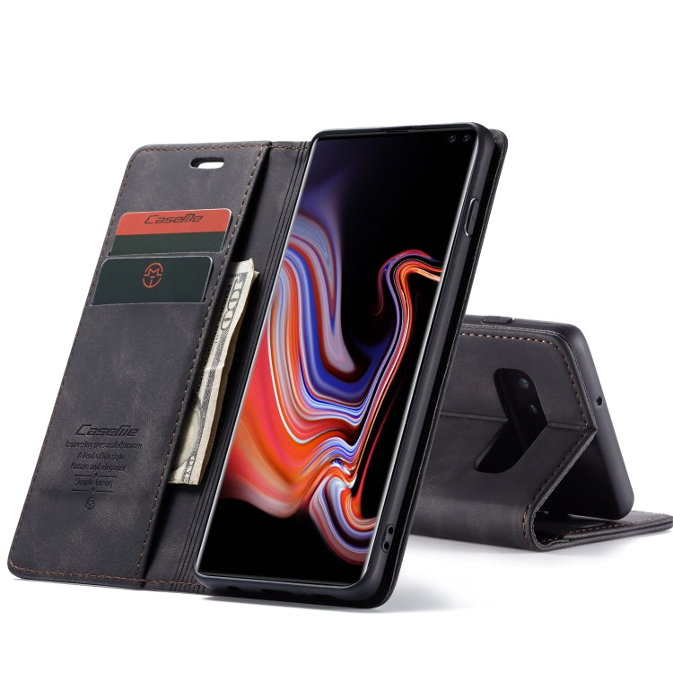 CaseMe-013 Multifunctional Horizontal Flip Leather Case with Card Slot & Holder for Galaxy S10 5G(Black) - Galaxy Phone Cases by CaseMe | Online Shopping South Africa | PMC Jewellery | Buy Now Pay Later Mobicred