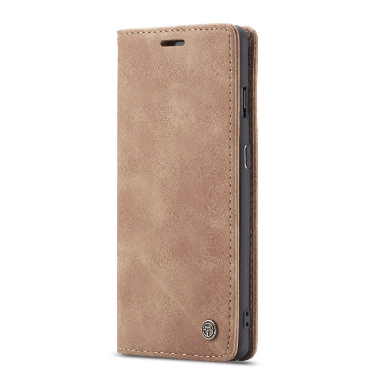 CaseMe-013 Multi-functional Retro Frosted Horizontal Flip Leather Case with Card Slot & Holder & Wallet For OnePlus 7(Brown) - free shipping - PMC Jewellery - Order now!