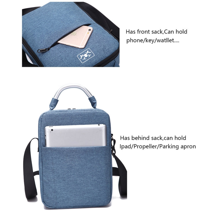 Portable Waterproof Drone Shoulder Storage Bag for DJI Mavic Mini 2(Blue) - Carry Cases & Bags by PMC Jewellery | Online Shopping South Africa | PMC Jewellery | Buy Now Pay Later Mobicred