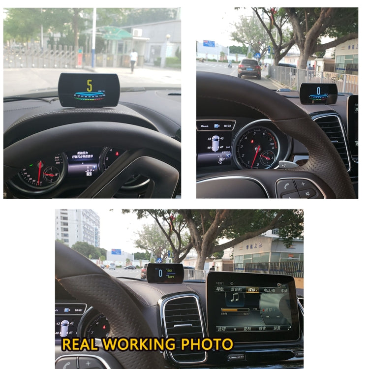 P12 Car HUD Head-up Display OBD2 Fault Code Elimination - Head Up Display System by PMC TechLife | Online Shopping South Africa | PMC TechLife | Buy Now Pay Later Mobicred