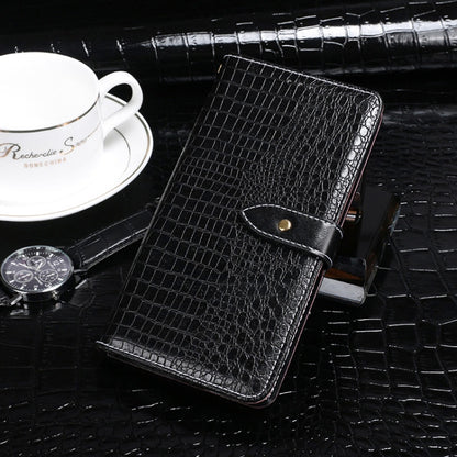 For HTC Desire 20+ idewei Crocodile Texture Horizontal Flip Leather Case with Holder & Card Slots & Wallet(Black) - HTC by idewei | Online Shopping South Africa | PMC Jewellery | Buy Now Pay Later Mobicred