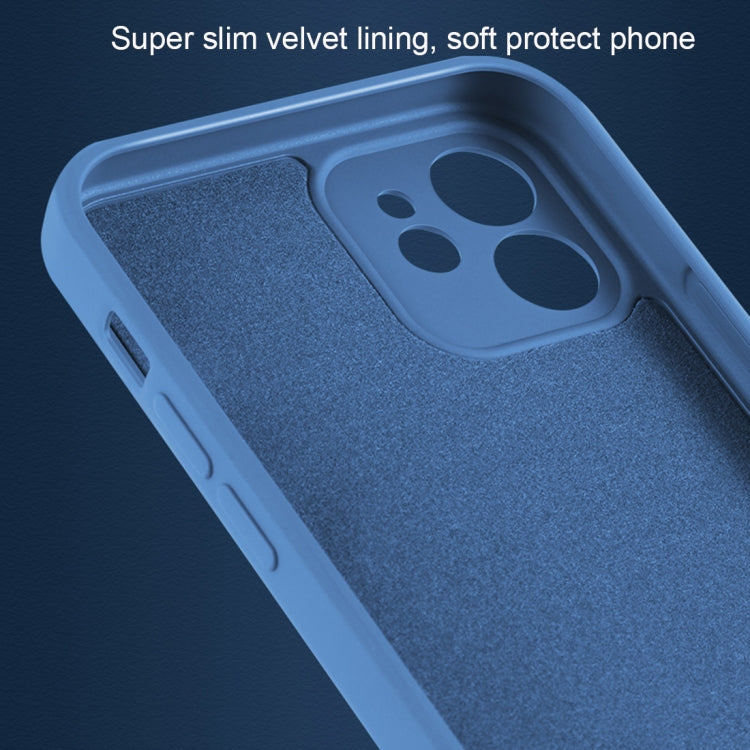 For iPhone 12 Pro Max Silicone Full Coverage Shockproof Magsafe Case(Blue) - iPhone 12 Pro Max Cases by PMC Jewellery | Online Shopping South Africa | PMC Jewellery