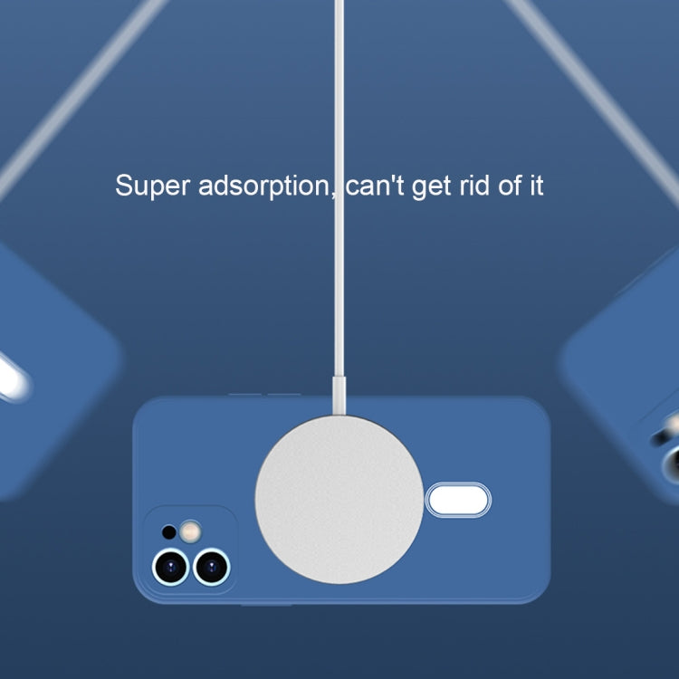 For iPhone 11 Pro Silicone Full Coverage Shockproof Magsafe Case (Pink) - iPhone 11 Pro Cases by PMC TechLife | Online Shopping South Africa | PMC TechLife