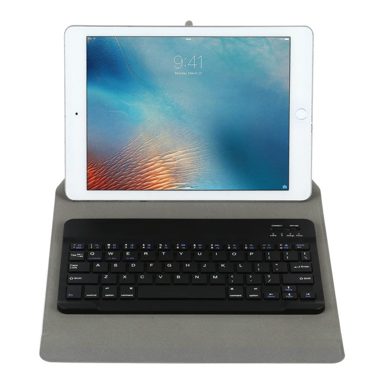 Universal Detachable Bluetooth Keyboard + Leather Tablet Case without Touchpad for iPad 9-10 inch, Specification:Black Keyboard(Gold) - Universal by PMC Jewellery | Online Shopping South Africa | PMC Jewellery