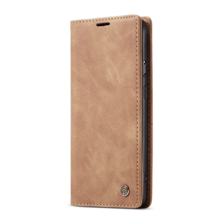 For OnePlus 8T CaseMe-013 Multifunctional Retro Frosted Horizontal Flip Leather Case with Card Slot & Holder & Wallet(Brown) - OnePlus Cases by CaseMe | Online Shopping South Africa | PMC Jewellery | Buy Now Pay Later Mobicred