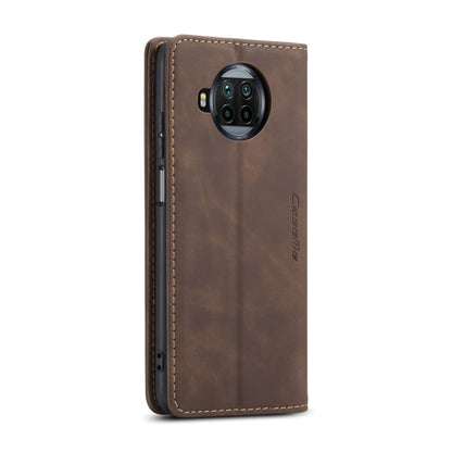 For Xiaomi Mi 10T 5G / 10T Pro 5G CaseMe-013 Multifunctional Retro Frosted Horizontal Flip Leather Case with Card Slot & Holder & Wallet(Coffee) - Xiaomi Cases by CaseMe | Online Shopping South Africa | PMC Jewellery | Buy Now Pay Later Mobicred