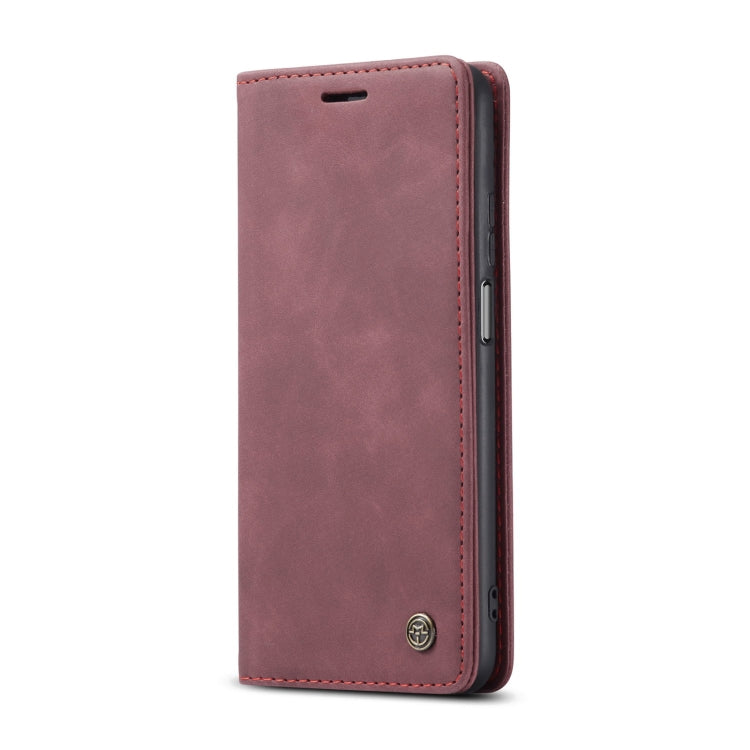 For Xiaomi Mi 10T 5G / 10T Pro 5G CaseMe-013 Multifunctional Retro Frosted Horizontal Flip Leather Case with Card Slot & Holder & Wallet(Wine Red) - Xiaomi Cases by CaseMe | Online Shopping South Africa | PMC Jewellery | Buy Now Pay Later Mobicred