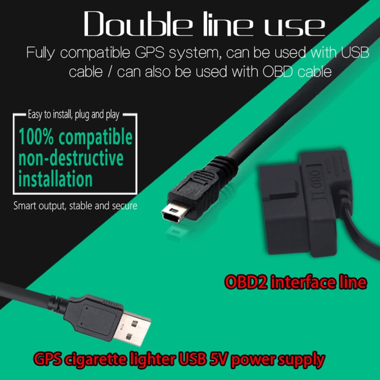 M11 Car OBD2 + GPS Mode Head-up Display HUD Overspeed / Speed / Water Temperature Alarm - Head Up Display System by PMC TechLife | Online Shopping South Africa | PMC TechLife | Buy Now Pay Later Mobicred