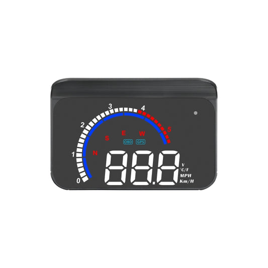 M13 Plus OBD2 + GPS Mode Car Head-up Display HUD Overspeed / Speed / Water Temperature Alarm / Eliminate Fault Codes - Head Up Display System by PMC Jewellery | Online Shopping South Africa | PMC Jewellery | Buy Now Pay Later Mobicred