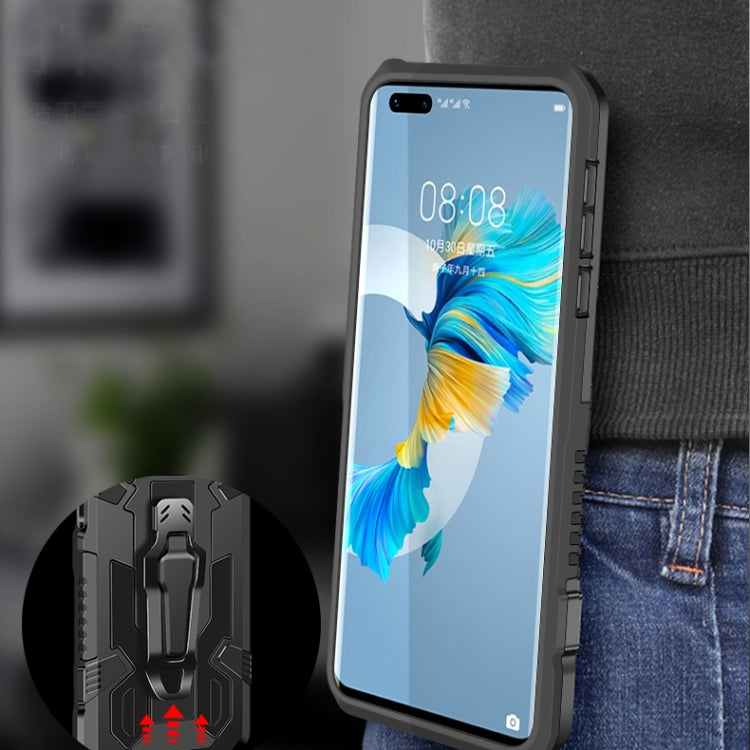 For vivo V20 Machine Armor Warrior Shockproof PC + TPU Protective Case(Space Gray) - vivo Cases by PMC Jewellery | Online Shopping South Africa | PMC Jewellery