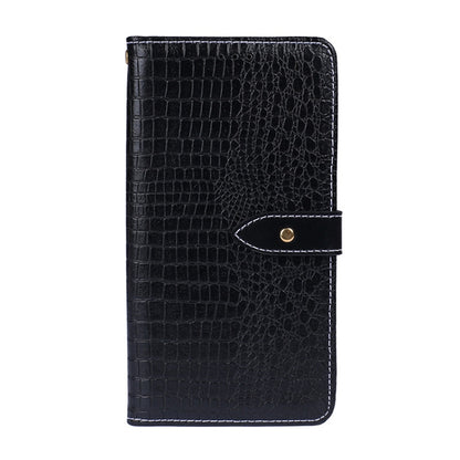 For Umidigi A7S idewei Crocodile Texture Horizontal Flip Leather Case with Holder & Card Slots & Wallet(Black) - More Brand by idewei | Online Shopping South Africa | PMC Jewellery | Buy Now Pay Later Mobicred