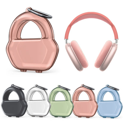 PP Jelly Color Headphone Protective Case for AirPods Max, with Hook(Green) - For AirPods Max by PMC Jewellery | Online Shopping South Africa | PMC Jewellery