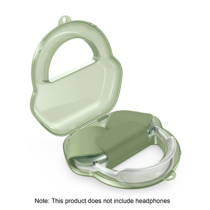 PP Jelly Color Headphone Protective Case for AirPods Max, with Hook(Green) - For AirPods Max by PMC Jewellery | Online Shopping South Africa | PMC Jewellery