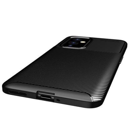 For OnePlus 9 Carbon Fiber Texture Shockproof TPU Case(Black) - OnePlus Cases by PMC Jewellery | Online Shopping South Africa | PMC Jewellery