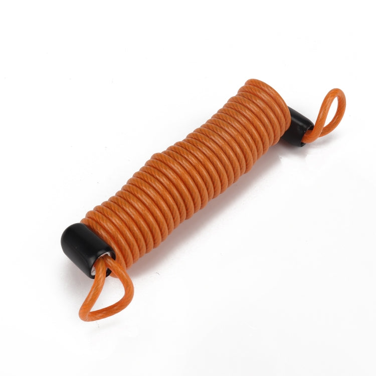 RV Trailer Spring Safety Rope Breakaway Cable, Safety Buckle Size:M8 x 80mm(Orange) - Towing Bars by PMC Jewellery | Online Shopping South Africa | PMC Jewellery | Buy Now Pay Later Mobicred