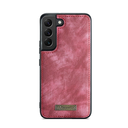 For Samsung Galaxy S21+ 5G CaseMe-008 Detachable Multifunctional Flip Leather Phone Case(Red) - Galaxy S21+ 5G Cases by CaseMe | Online Shopping South Africa | PMC Jewellery | Buy Now Pay Later Mobicred