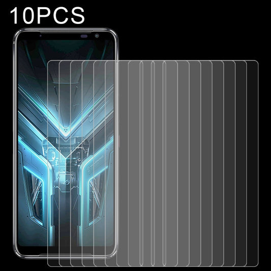 For ASUS ROG Phone 3 Strix 10 PCS 0.26mm 9H 2.5D Tempered Glass Film - ASUS Tempered Glass by PMC Jewellery | Online Shopping South Africa | PMC Jewellery