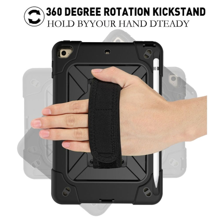Contrast Color Silicone + PC Combination Case with Holder For iPad mini 3(Black) - iPad Mini 4 & 3 & 2 & 1 Cases by PMC TechLife | Online Shopping South Africa | PMC TechLife