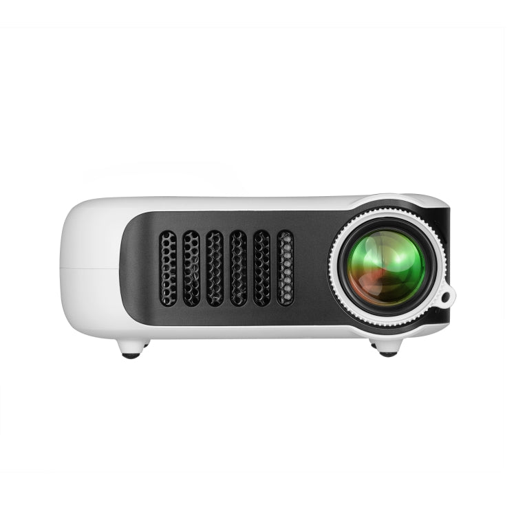 TRANSJEE A2000 320x240P 1000 ANSI Lumens Mini Home Theater HD Digital Projector, Plug Type: US Plug(White) - Mini Projector by PMC Jewellery | Online Shopping South Africa | PMC Jewellery | Buy Now Pay Later Mobicred