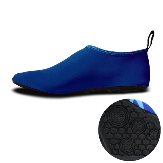 Non-slip Wear-resisting Thick Rubber Sole Diving Shoes and  Socks, One Pair, Size:M (Blue) - Swimming Fins & Diving Shoes by PMC Jewellery | Online Shopping South Africa | PMC Jewellery | Buy Now Pay Later Mobicred