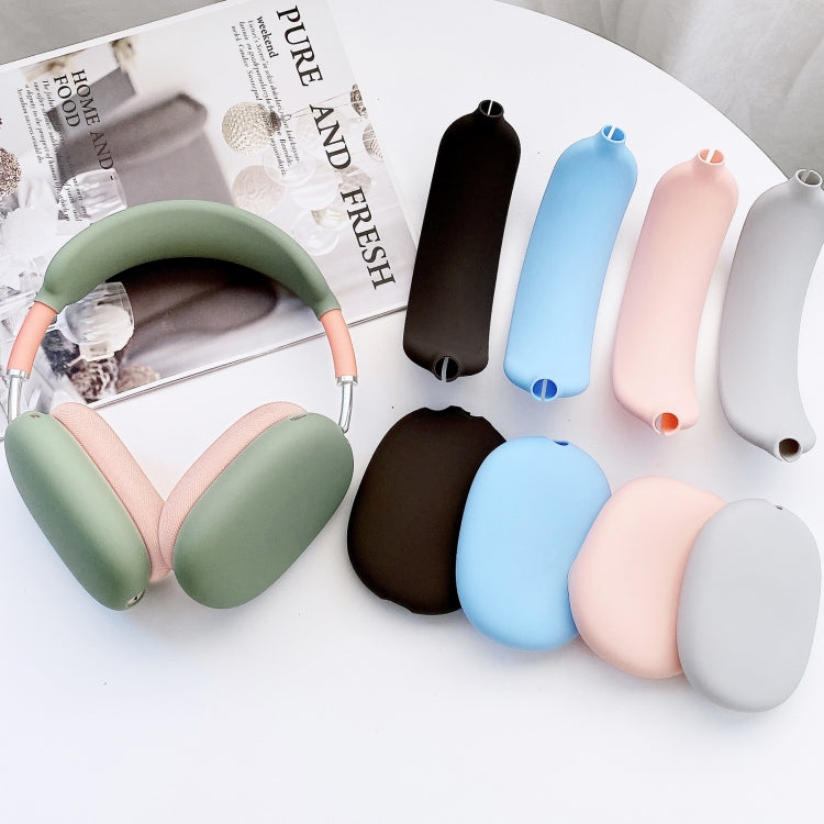 3 in 1 Headset Silicone Protective Case for AirPods Max(White) - For AirPods Max by PMC Jewellery | Online Shopping South Africa | PMC Jewellery