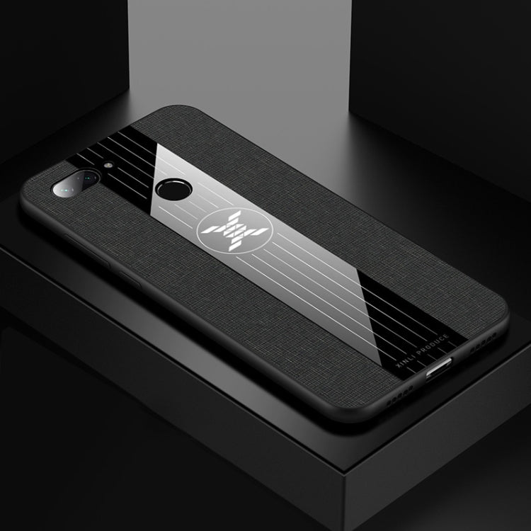 For Xiaomi Mi 8 Lite XINLI Stitching Cloth Texture Shockproof TPU Protective Case(Black) - free shipping - PMC TechLife - Order now!