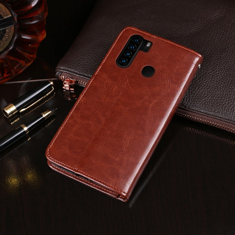 For Blackview A80 Plus idewei Crazy Horse Texture Horizontal Flip Leather Case with Holder & Card Slots & Wallet(Rose Red) - More Brand by idewei | Online Shopping South Africa | PMC TechLife | Buy Now Pay Later Mobicred